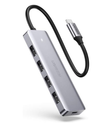 HUB USB C UGREEN Adaptador USB C Hub a 4 USB 3.0 Puertos